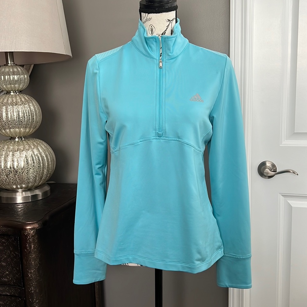 Adidas quarter zip pull over